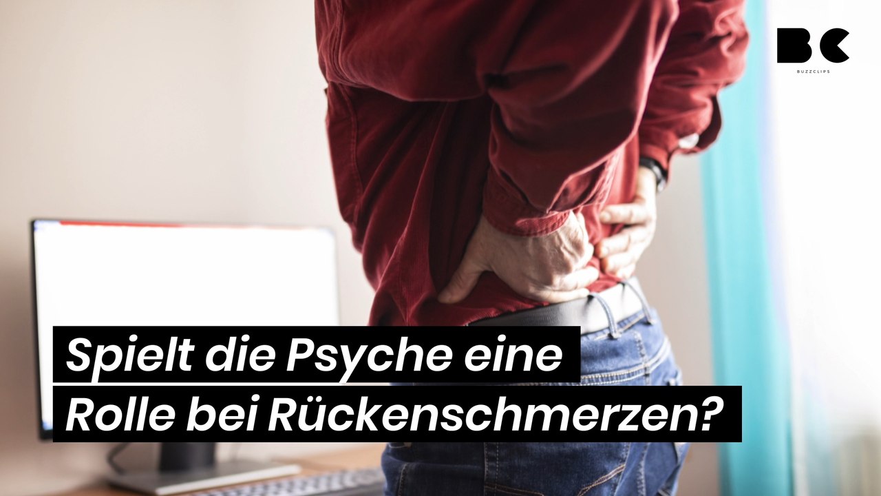 Spielt die Psyche eine Rolle bei Rückenschmerzen?