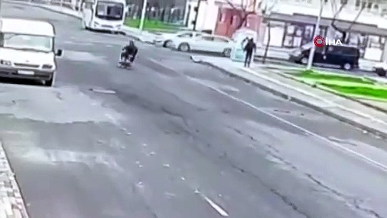 Diyarbakır'da 1 kişinin öldüğü motosiklet kazasına ait görüntüler ortaya çıktı
