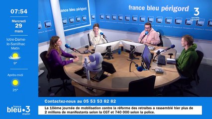 Péri-Express ce mercredi 29 mars à Périgueux