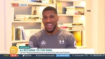 Anthony Joshua addresses speculation he will ‘retire’ if he loses to Jermaine Franklin