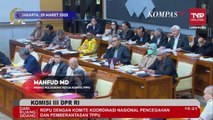 Mahfud MD Marah Diinterupsi Anggota Komisi III DPR saat Rapat