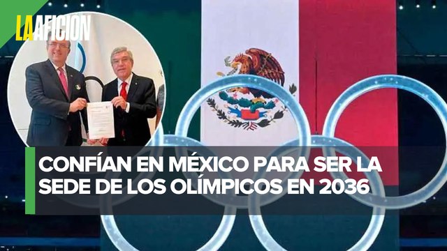 Marcelo Ebrard entregó al COI la solicitud para organizar los Juegos Olímpicos de 2036