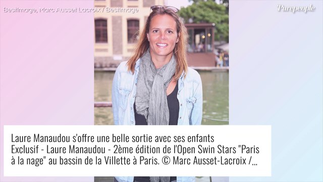 Laure Manaudou : Sortie en famille et rare photo de ses trois enfants réunis