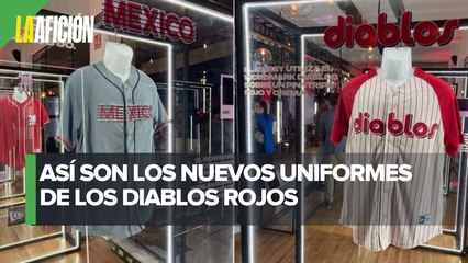 Los Diablos Rojos del México presentó su nueva piel para la siguiente temporada