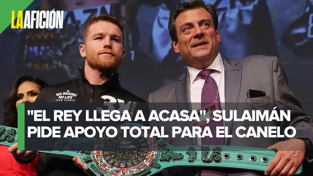 Mauricio Sulaimán sobre pelea del 'Canelo' Álvarez en México: “El Rey llega a casa”