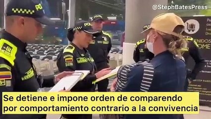 Multan a mujer que insulta a policía nacional