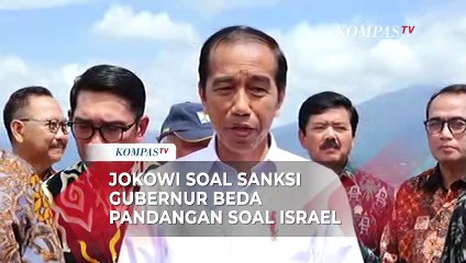 Kata Jokowi Soal Ganjar-Koster Tolak Kehadiran Timnas Israel: Ini Negara Demokrasi!