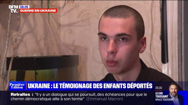 Les conditions là-bas c'était comme être en prison : Illya, un adolescent ukrainien déporté en Russie témoigne