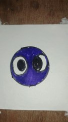 Roblox rainbow  character Purple drawing