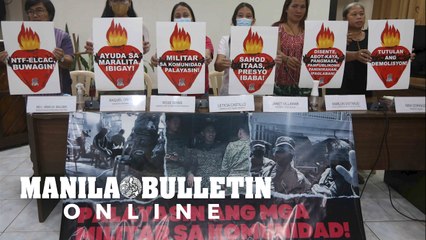Kadamay group condemn NTF-ELCAC ongoing militarization in various urban poor communities