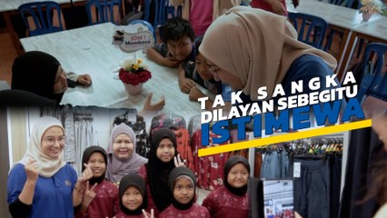 Tak sangka diraikan sebegitu istimewa...