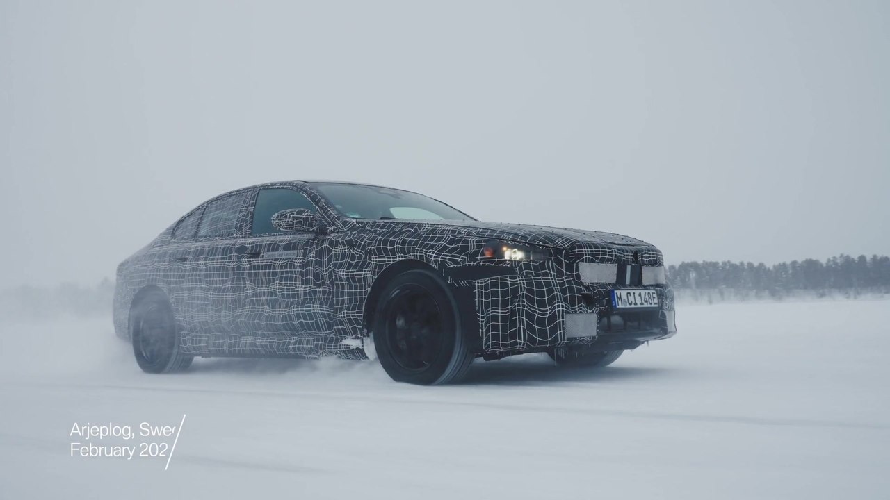 Test des neuen BMW i5. Kapitel 2 - Wintertests in Arjeplog, Schweden