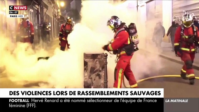 Nouveaux incidents dans plusieurs villes de France cette nuit après des manifestations sauvages pour protester contre la répression à Sainte-Soline