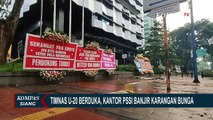 Karangan Bunga Penuhi Kantor PSSI Usai Indonesia Gagal Jadi Tuan Rumah Piala Dunia U-20 2023