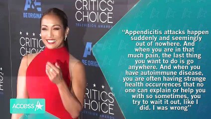 Carrie Ann Inaba’s Update After Having Emergency Surgery For Appendicitis