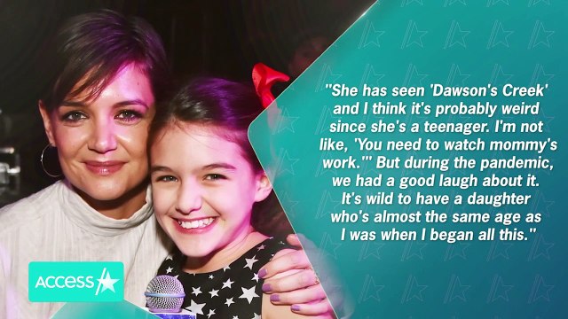 Katie Holmes Reveals Daughter Suri Cruise Has Watched 'Dawson's Creek' 1