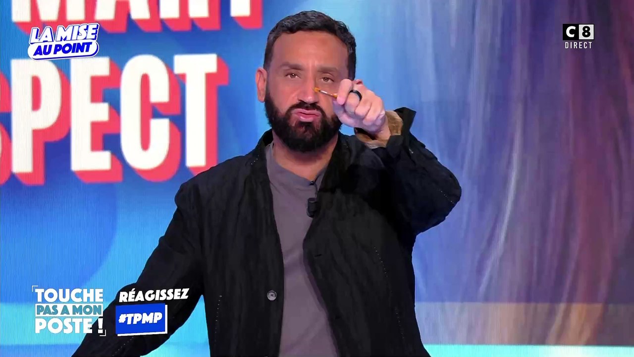 Cyril Hanouna répond au patron de l'info de TF1...