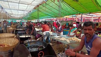 बागेश्वर धाम की विशाल रसोई