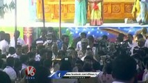 Governor Tamilisai Offers Holly Clothes To Sita Rama | Sri Rama Pattabhishekam | Bhadrachalam | V6