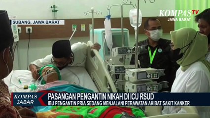 Ibu Kritis, Pasangan Pengantin Nikah di ICU