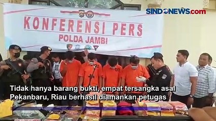 Download Video: Polda Jambi Gagalkan Peredaran Narkoba Senilai Rp42 M dari Pekanbaru