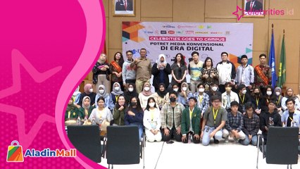 Celebrities Goes to Campus Usung Potret Media Konvensional di Era Digital, Kolaborasi dengan UNJ