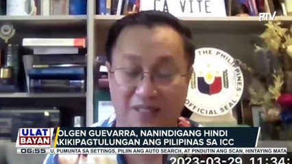 PBM, iginiit na hindi na makikipag-ugnayan ang Pilipinas sa ICC