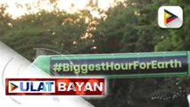 Pilipinas, muling nakiisa sa aktibidad ng taunang Earth Hour na ginanap sa QMC