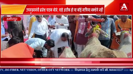 हमीरपुर में उपमुख्यमंत्री ब्रजेश पाठक बोले, चाहे अतीक हो या कोई माफिया बक्शेंगे नहीं-APEX NEWS INDIA