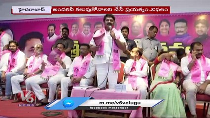 Public Questioning BRS Party MP's And MLA's In Athmiya Sammelanam Meetings | V6 News