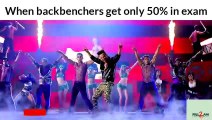 Back Benchers VS Toppers Random Situations On Bollywood Style - Bollywood Song Vine _ FULL2ASH