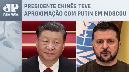 Télécharger la video: Volodymyr Zelensky convida Xi Jinping para visitar Ucrânia