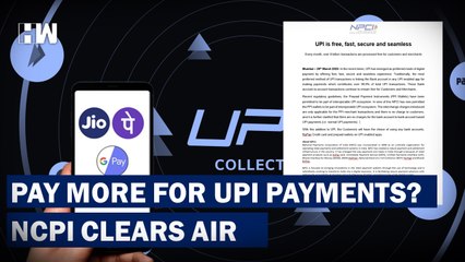 "UPI Transactions Over ₹ 2,000 To Attract 1.1% Fee, But Customer Won't Pay "