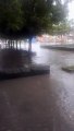 Chuvas em Fortaleza: canal transborda no Conjunto Ceará