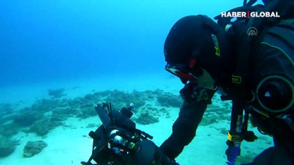 Depremin dehşete düşüren yeni görüntüleri: Su altında yer yarılmış!