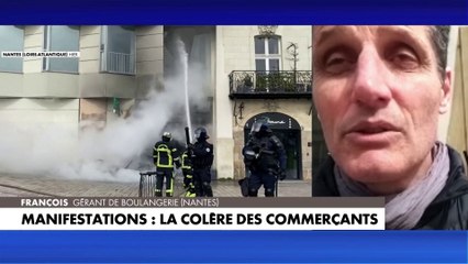 François, gérant de boulangerie : «L’ensemble de la ville de Nantes est encore à feu et à sang»