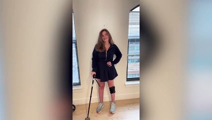 Woman who would randomly fall over diagnosed with ALS