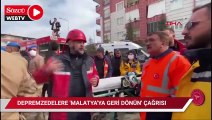 Başkan Gürkan'dan depremzedelere 'Malatya'ya geri dönün' çağrısı