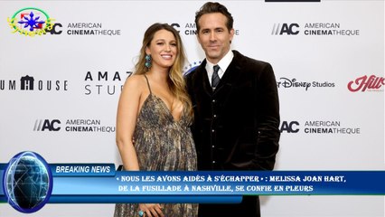 « Nous les avons aidés à s'échapper » : Melissa Joan Hart,  de la fusillade à Nashville, se confie e