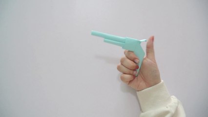 How To Make An Origami Gun - Learning Craft With Min