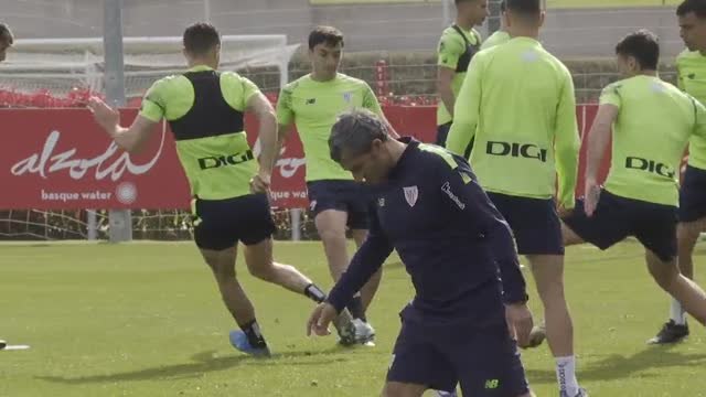 Muniain: Estamos centrados únicamente en el Getafe CF, ganar sería la mejor manera de preparar el partido del martes