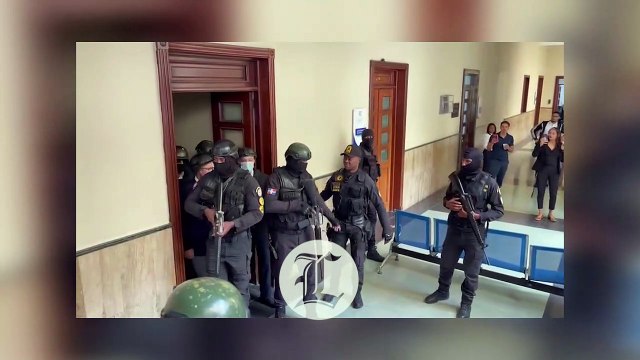 ASÍ LLEGARON GONZALO, PERALTA, DONALD Y OTROS IMPUTADOS DEL CASO CALAMAR