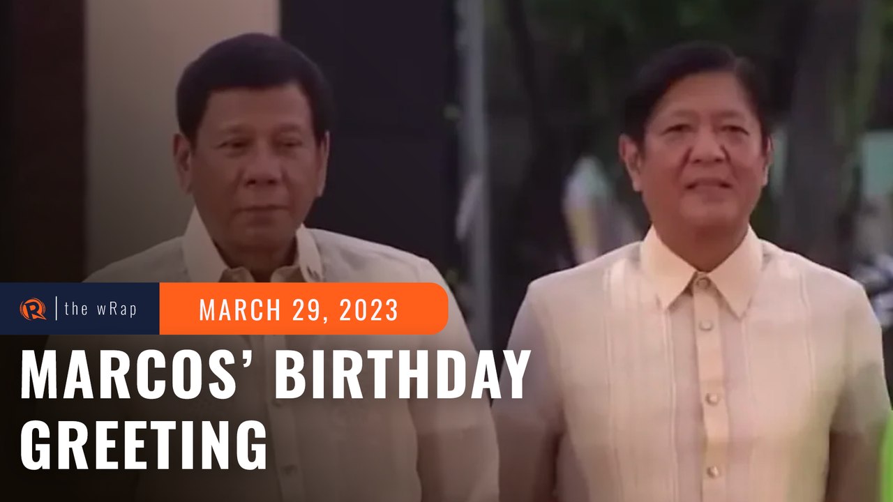 Marcos to Duterte: ‘Naiintindihan ko na kung bakit napapamura ka’