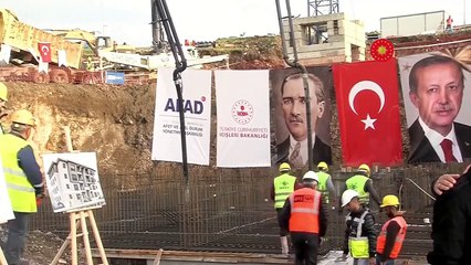 Kahramanmaraş’ta 17 Bin 902 Afet ve Köy Konutu İlk Temel Atma Töreni