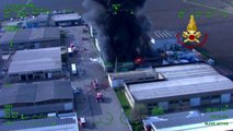 Esplosione in fabbrica vernici a Novara, evacuati gli edifici vicini