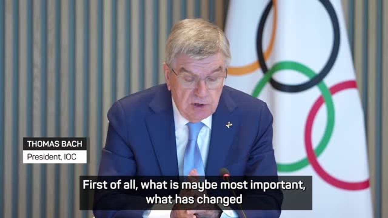 IOC president open to return of Russian and Belarusian athletes