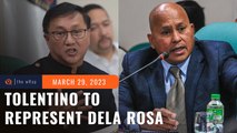 Tolentino is Dela Rosa's legal counsel in ICC probe