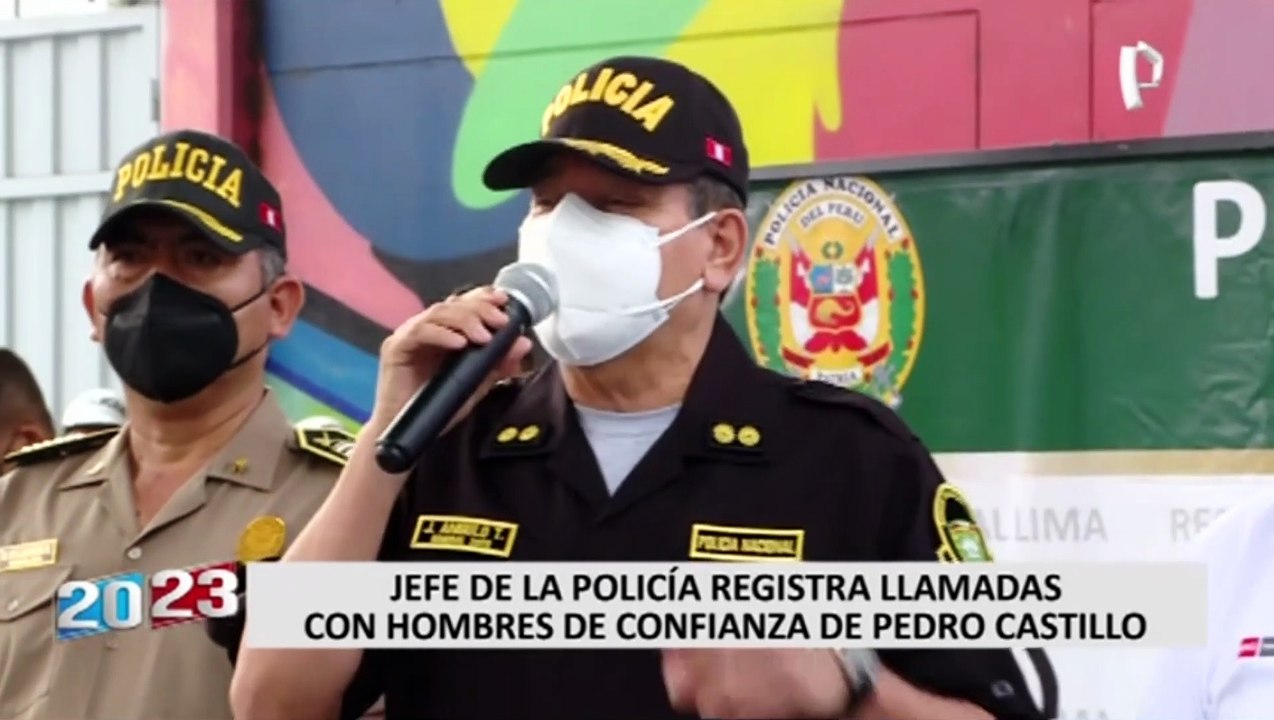 General Jorge Angulo registra llamadas con Juan Silva, Bruno Pacheco y Beder Camacho