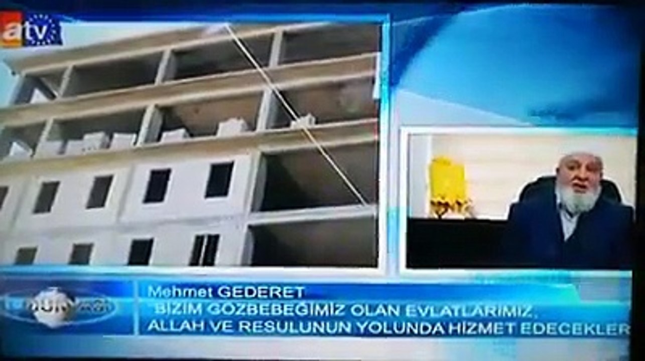 017-MEHMET GEDERET HOCAMIZIN AVRUPA ATV DEKİ KONUŞMASINI SİZLERE PAYLASIYORUZ
