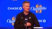 Golden State Warriors coach Steve Kerr after Tuesday's victory